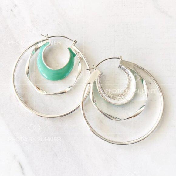 Free People Hoop Earrings - Picture 3 of 6